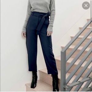 Aritzia Wilfred Tie Front Pant